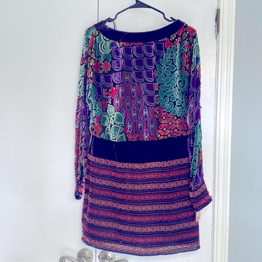 {Phoebe Couture} Velvet Dress